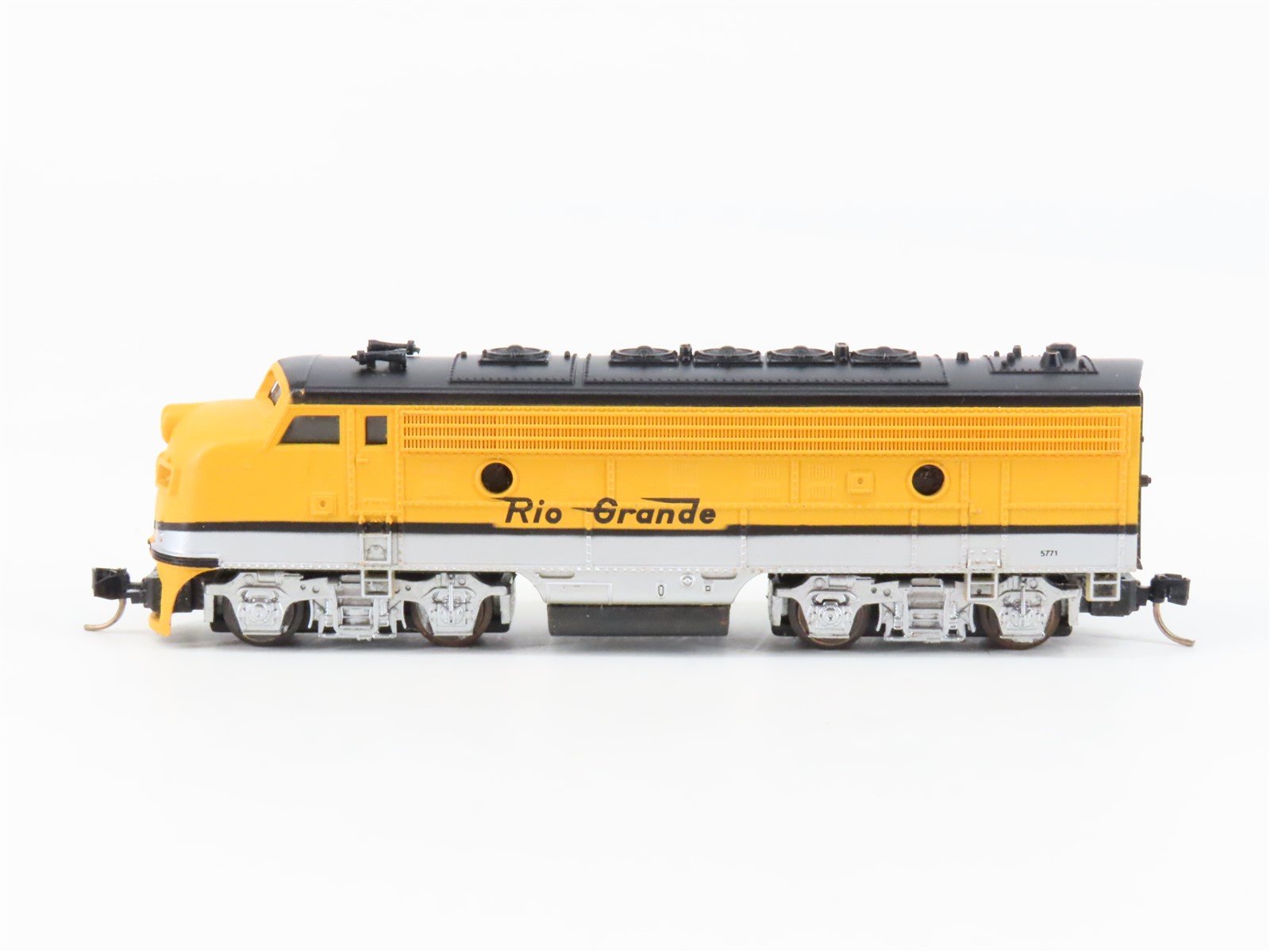 N Scale Life-Like D&RGW Rio Grande EMD F7A Diesel Locomotive No#