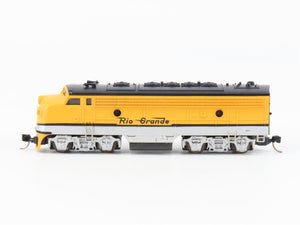N Scale Life-Like D&RGW Rio Grande EMD F7A Diesel Locomotive No#