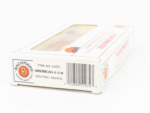 N Scale Bachmann 51074 CPRR Central Pacific 4-4-0 American Steam 