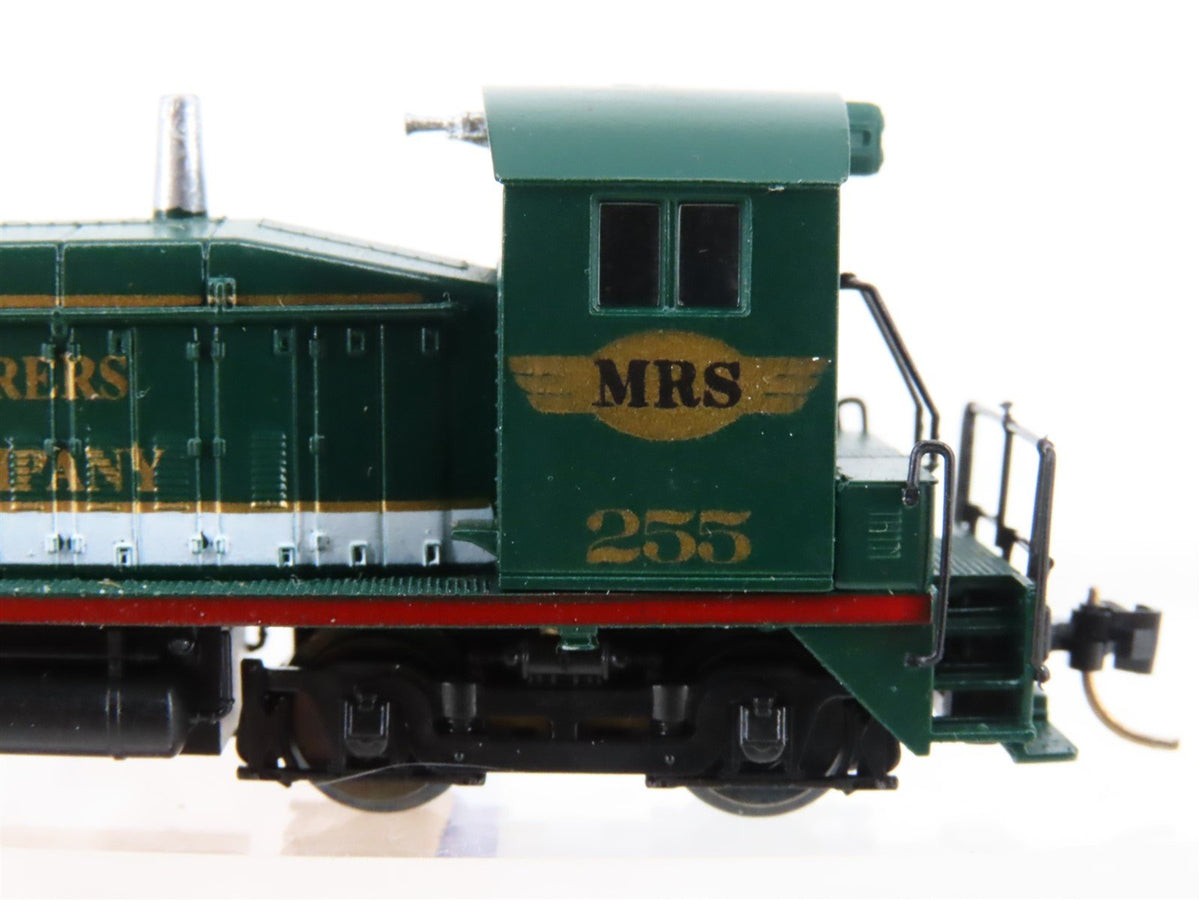 N Scale Life-Like NSC MRS Manufacturer&#39;s Railway Co EMD SW9 Diesel Switcher #255