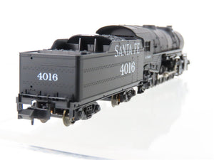 N Scale KATO 126-0101 ATSF Santa Fe 2-8-2 Heavy Mikado Steam Locomotive #4016