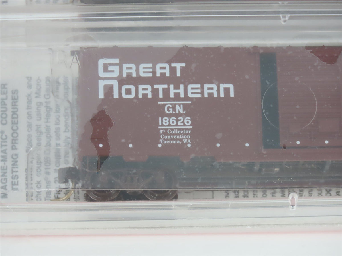 N Scale Micro-Trains MTL Special Run GN Great Northern 40&#39; Box Car 2-Pack Sealed