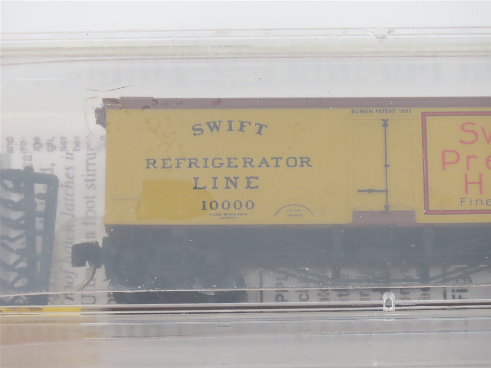 N Scale Micro-Trains MTL 58072 Meat-Packers of Chicago 36' Reefer 3-Pack Sealed
