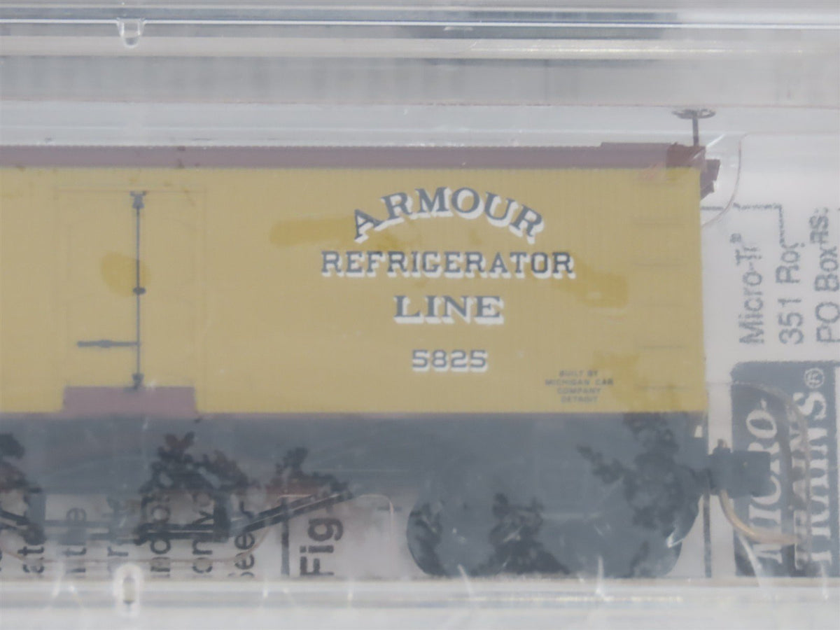 N Scale Micro-Trains MTL 58072 Meat-Packers of Chicago 36&#39; Reefer 3-Pack Sealed