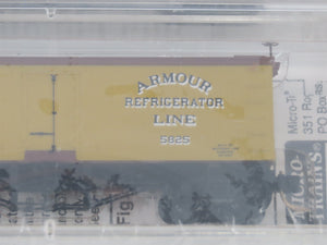 N Scale Micro-Trains MTL 58072 Meat-Packers of Chicago 36' Reefer 3-Pack Sealed