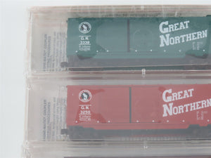 N Micro-Trains MTL NSC Special Run GN Great Northern 40' Box Car 5-Pack Sealed