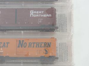N Micro-Trains MTL NSC Special Run GN Great Northern 40' Box Car 5-Pack Sealed