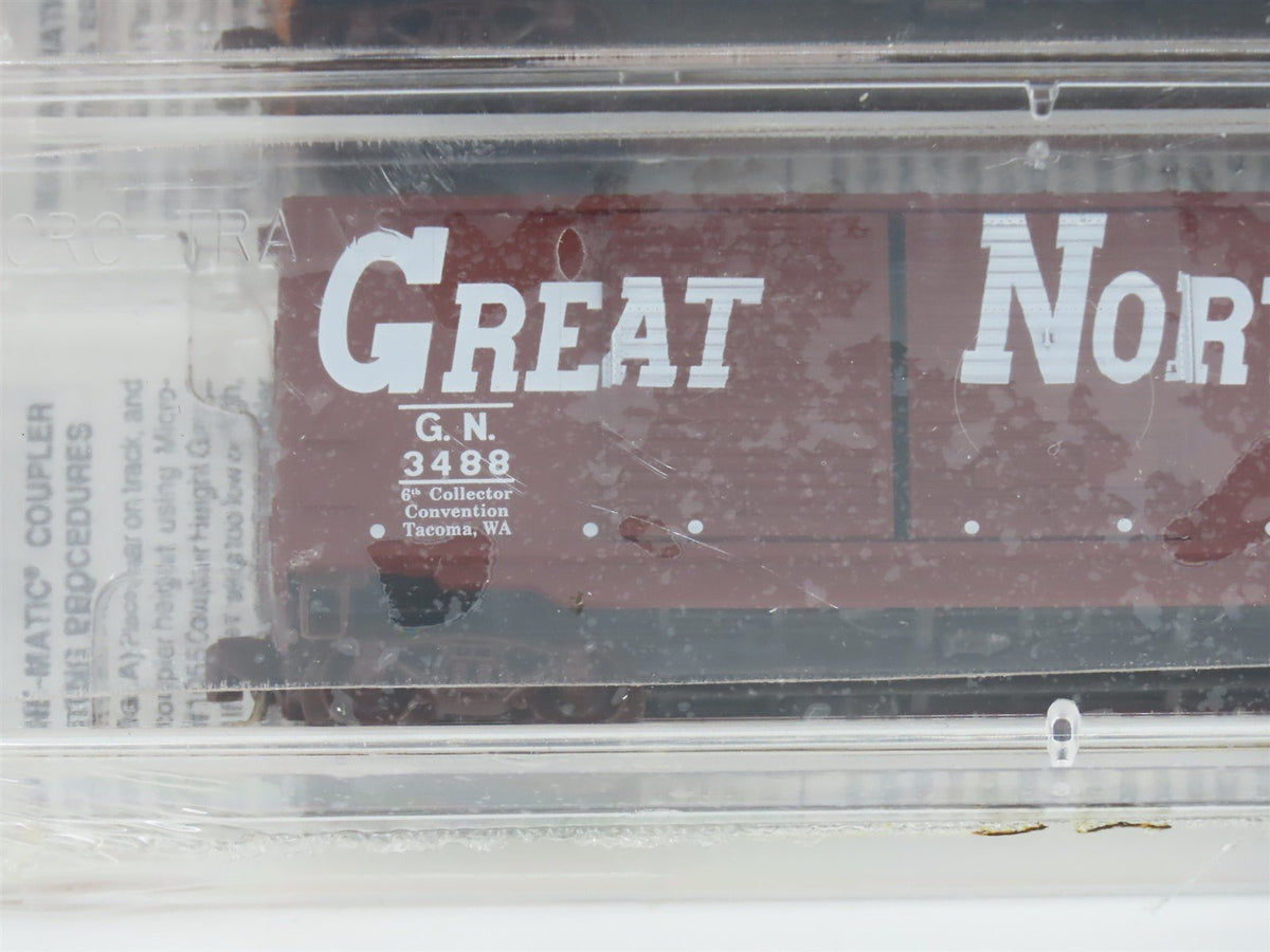 N Micro-Trains MTL NSC Special Run GN Great Northern 40&#39; Box Car 5-Pack Sealed