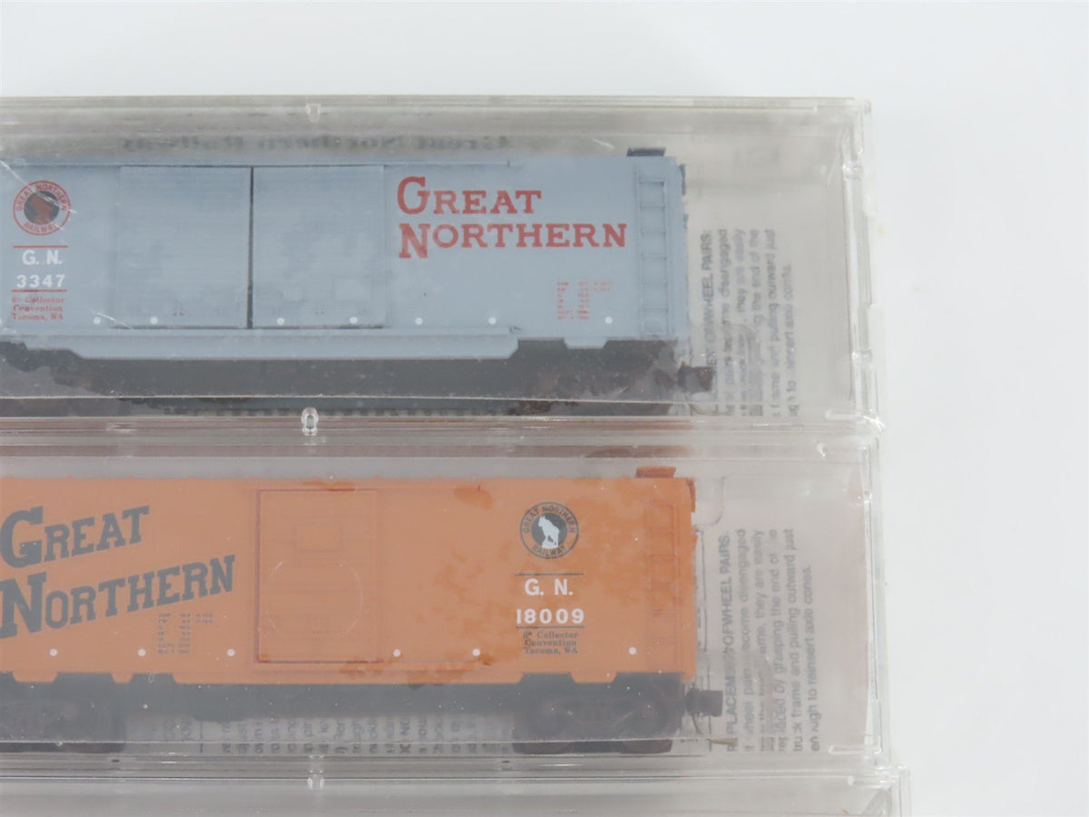 N Micro-Trains MTL NSC Special Run GN Great Northern 40&#39; Box Car 5-Pack Sealed