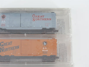 N Micro-Trains MTL NSC Special Run GN Great Northern 40' Box Car 5-Pack Sealed