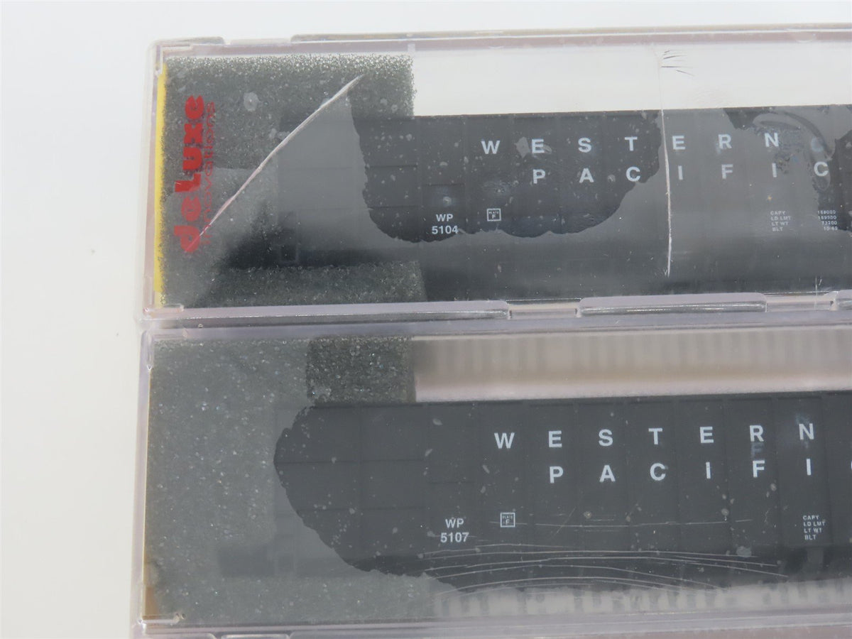 N Scale Deluxe Innovations 10070 WP Western Pacific Woodchip Car 6-Pack Sealed
