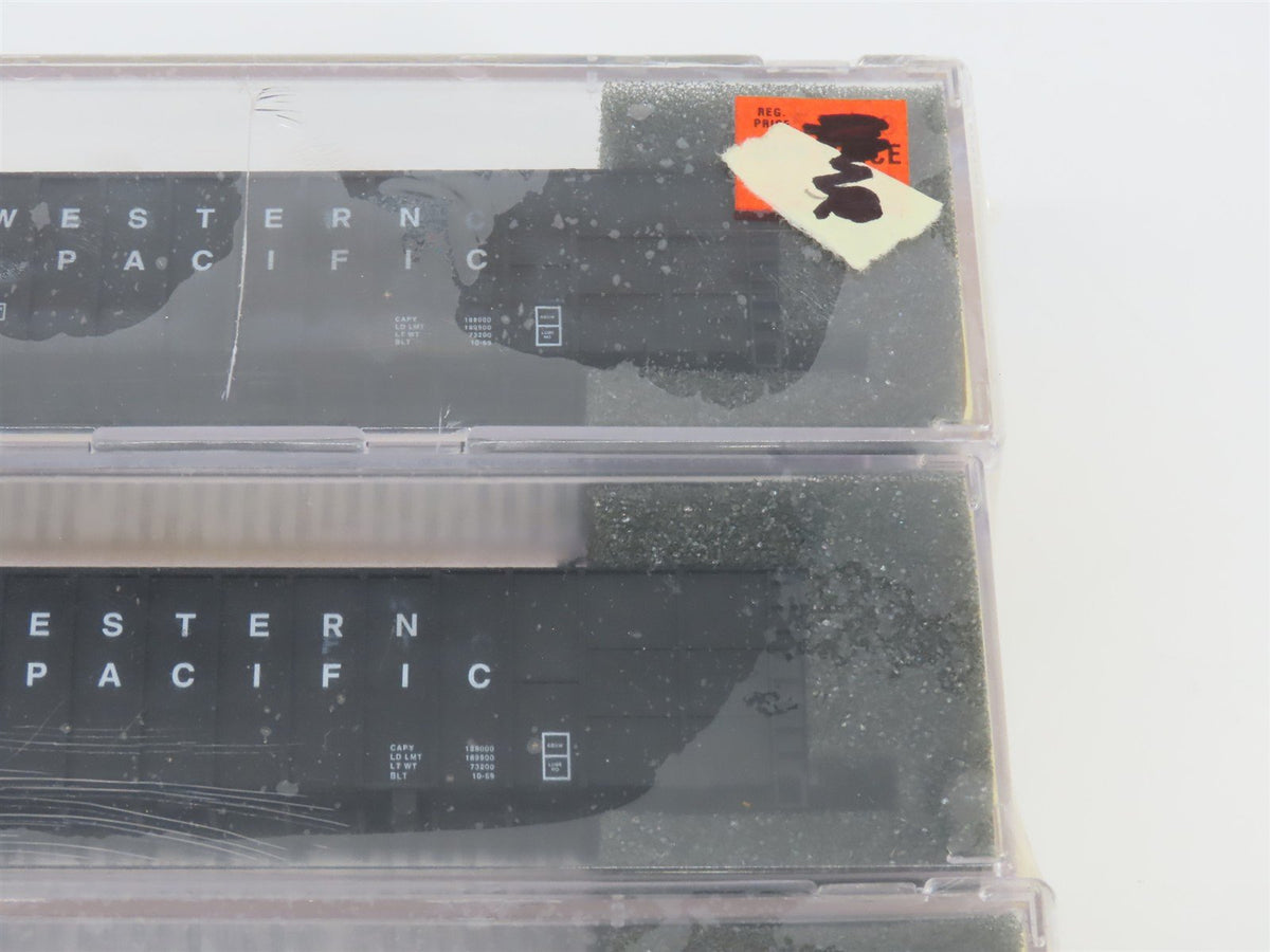 N Scale Deluxe Innovations 10070 WP Western Pacific Woodchip Car 6-Pack Sealed