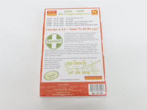 N Scale Micro-Trains MTL 34262 ATSF Santa Fe Map & Slogan Box Car 5-Pack Sealed