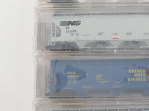 N Scale Micro-Trains MTL 19991 N&W/GC/NS/GWS/NYC Hi-Grade Hopper 5-Pack Sealed