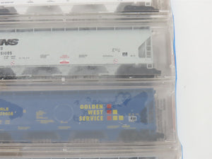 N Scale Micro-Trains MTL 19991 N&W/GC/NS/GWS/NYC Hi-Grade Hopper 5-Pack Sealed