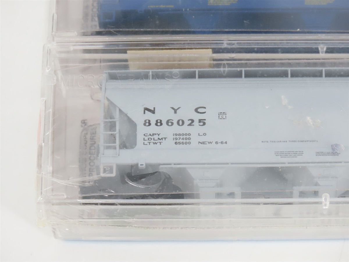 N Scale Micro-Trains MTL 19991 N&amp;W/GC/NS/GWS/NYC Hi-Grade Hopper 5-Pack Sealed