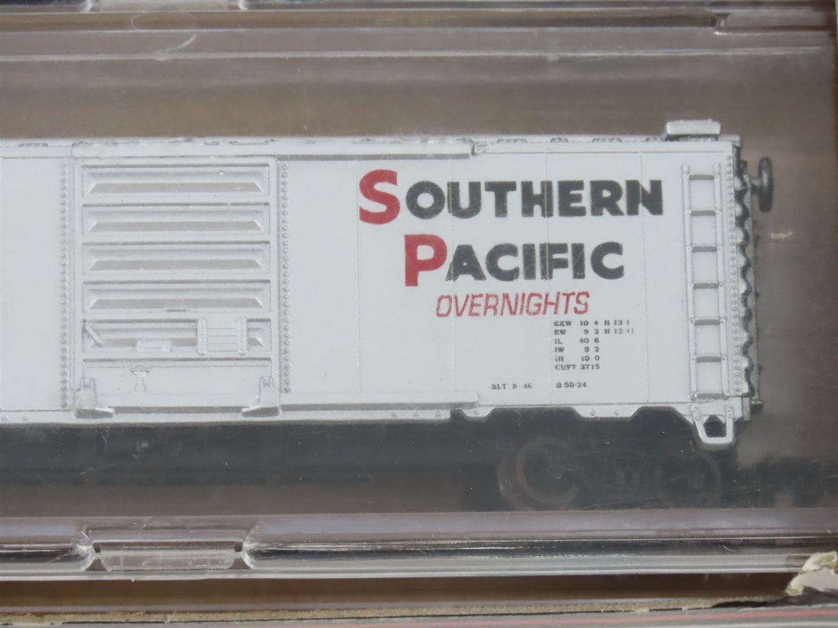 N Scale Atlas 5595 SP Southern Pacific Overnights 40&#39; Single Door Box Car 3-Pack