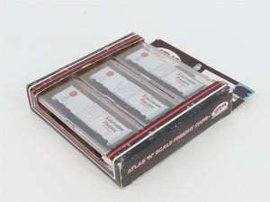N Scale Atlas 5595 SP Southern Pacific Overnights 40' Single Door Box Car 3-Pack