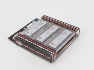 N Scale Atlas 5595 SP Southern Pacific Overnights 40' Single Door Box Car 3-Pack