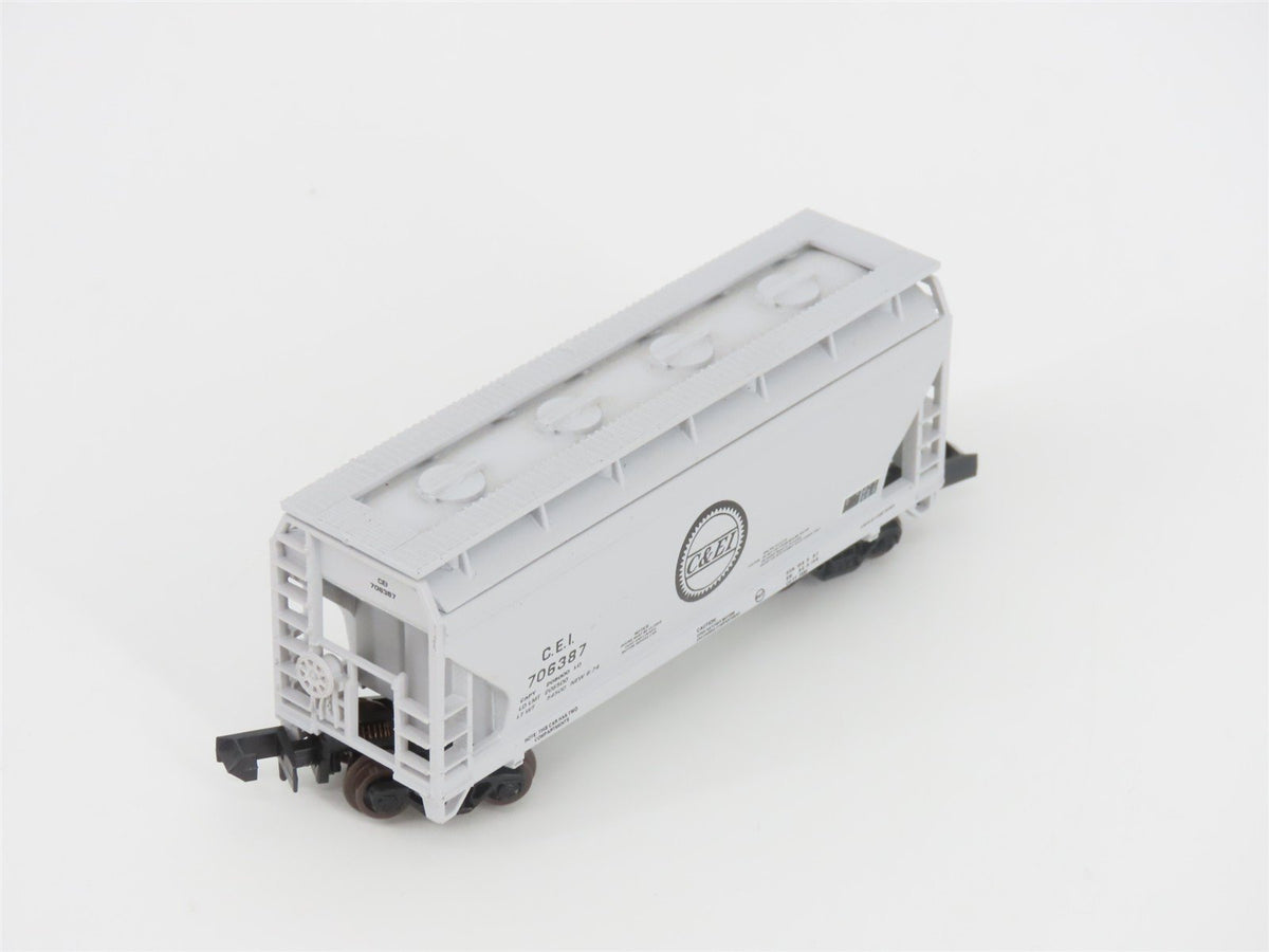 N Scale Atlas 5774 CEI/MP/TP 2-Bay Centerflow Hopper 3-Pack