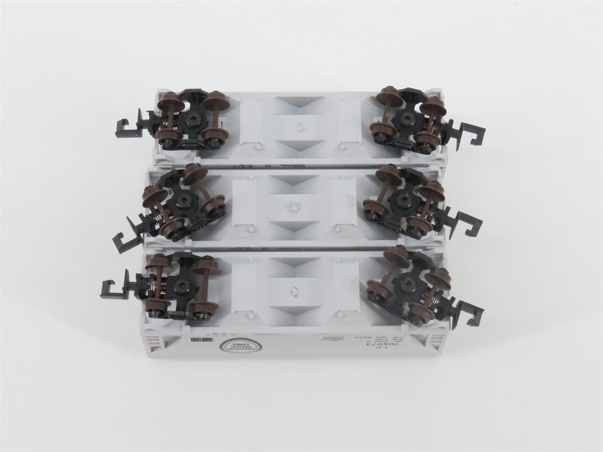 N Scale Atlas 5774 CEI/MP/TP 2-Bay Centerflow Hopper 3-Pack