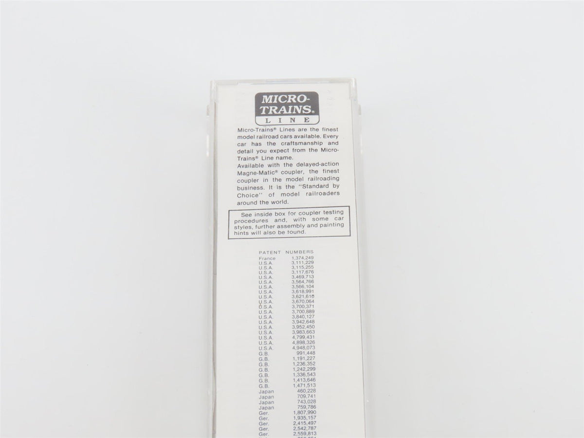 N Scale Micro-Trains MTL 62020 N&amp;W Norfolk &amp; Western 50&#39; Gondola #70699