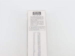 N Scale Micro-Trains MTL 62020 N&W Norfolk & Western 50' Gondola #70699
