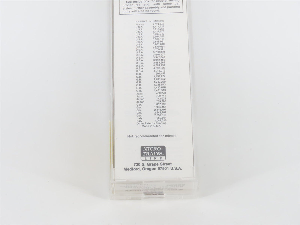 N Scale Micro-Trains MTL 62020 N&amp;W Norfolk &amp; Western 50&#39; Gondola #70699