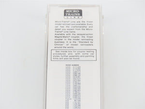 N Scale Micro-Trains MTL 49380 URTC Wescott & Winks 40' Wood Reefer #10700