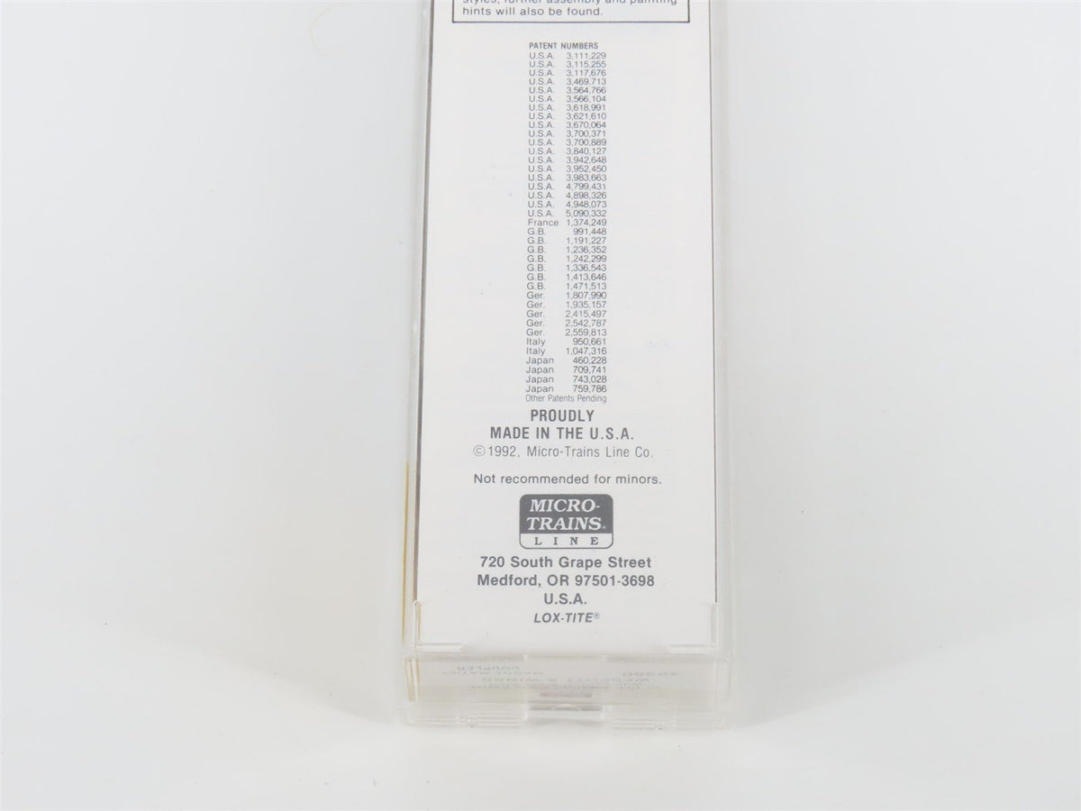 N Scale Micro-Trains MTL 49380 URTC Wescott &amp; Winks 40&#39; Wood Reefer #10700