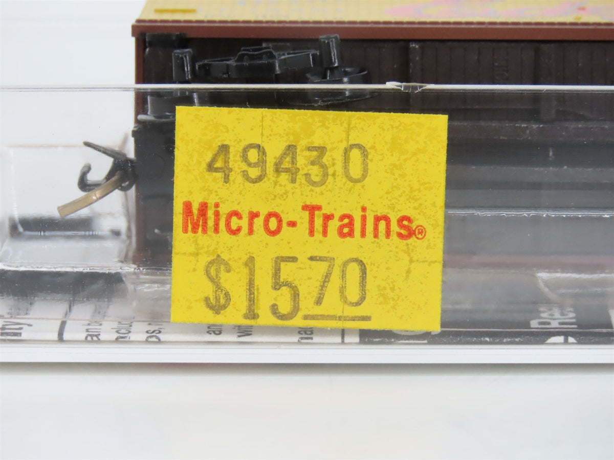 N Scale Micro-Trains MTL 49430 URT Edelweiss Brew 40&#39; Wood Reefer #18301