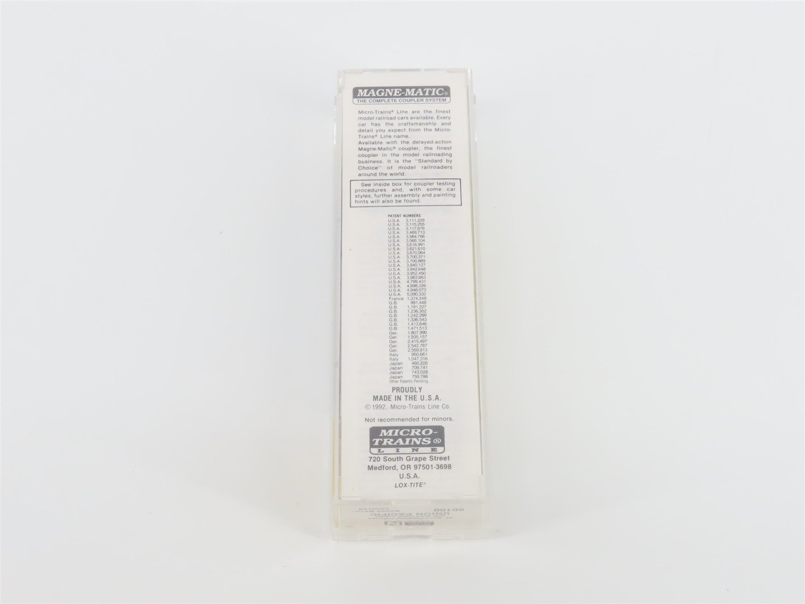 N Scale Micro-Trains MTL 50100 UP Union Pacific Railroad 34' Caboose #3232