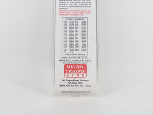 N Scale Micro-Trains MTL 21110 ATSF Santa Fe 40' Plug Door Box Car #149953