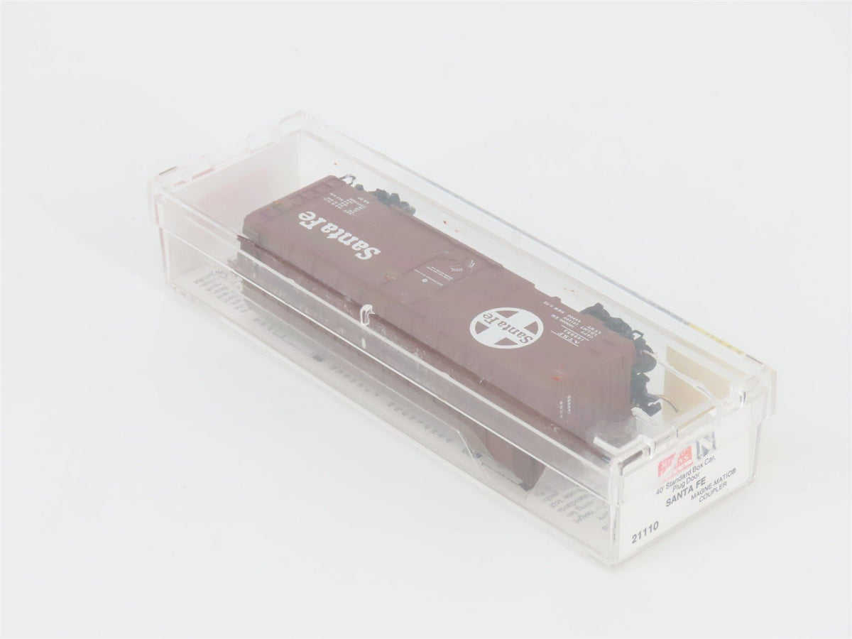 N Scale Micro-Trains MTL 21110 ATSF Santa Fe 40&#39; Plug Door Box Car #149953