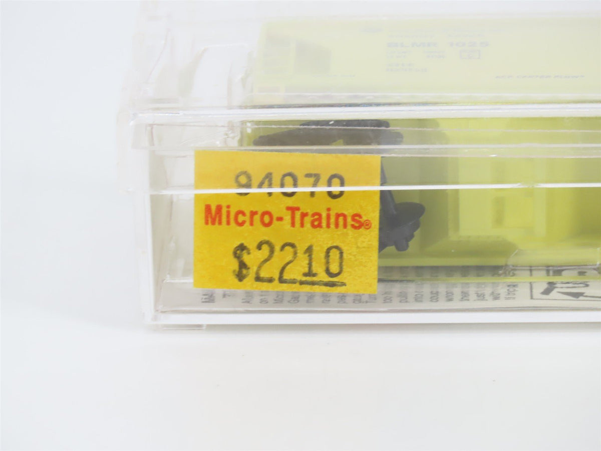 N Scale Micro-Trains MTL 94070 BLMR Grain Train 3-Bay Covered Hopper #1025