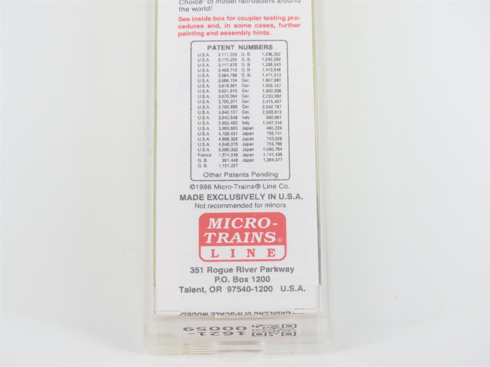 N Scale Micro-Trains MTL 94070 BLMR Grain Train 3-Bay Covered Hopper #1025