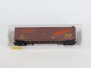 N Scale Micro-Trains MTL 32180 WP Western Pacific Feather 50' Box Car #55935