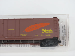 N Scale Micro-Trains MTL 32180 WP Western Pacific Feather 50' Box Car #55935