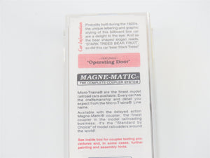 N Scale Micro-Trains MTL 42010 Stark Trees 40' Single Door Box Car #24