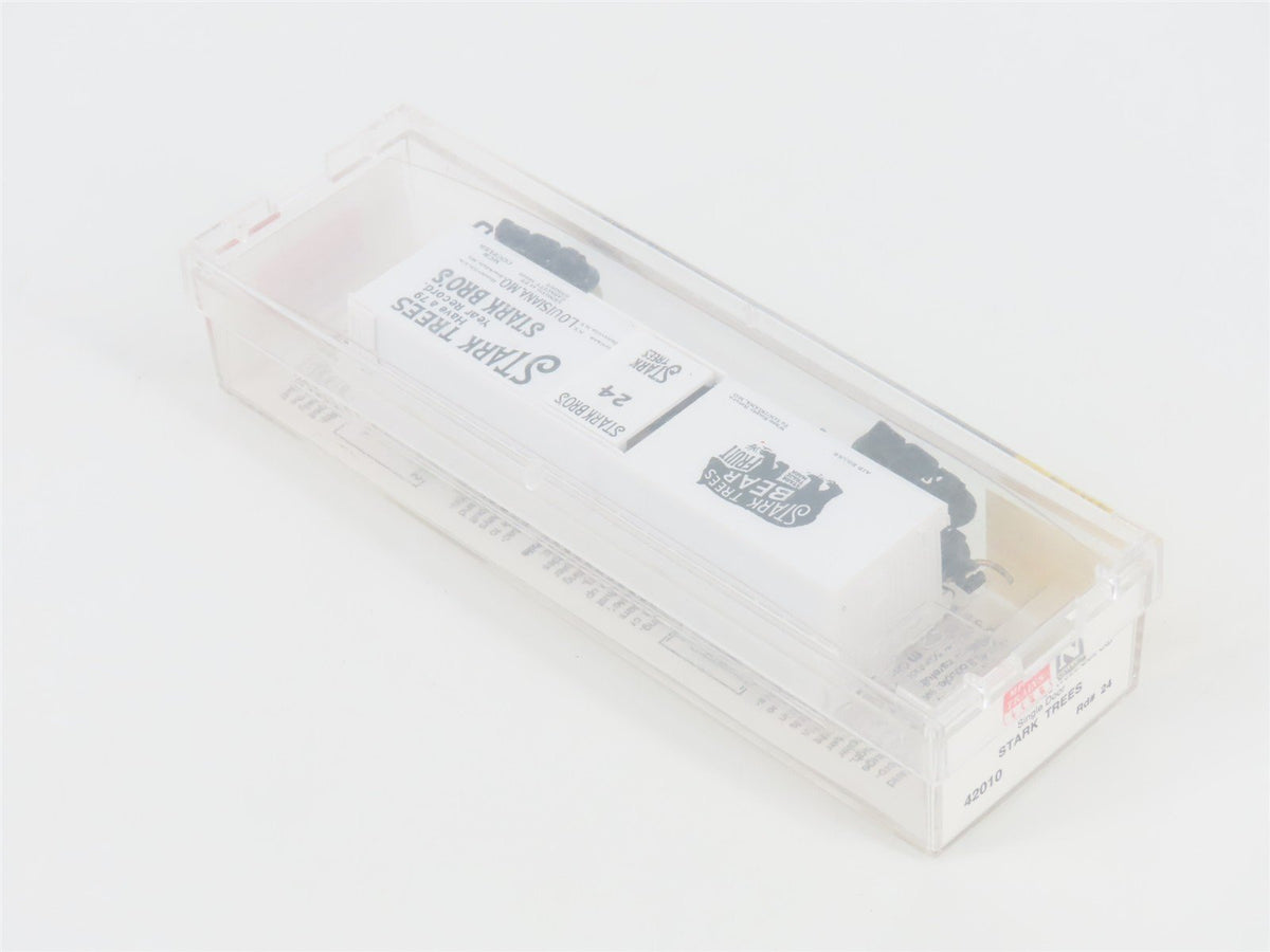 N Scale Micro-Trains MTL 42010 Stark Trees 40&#39; Single Door Box Car #24