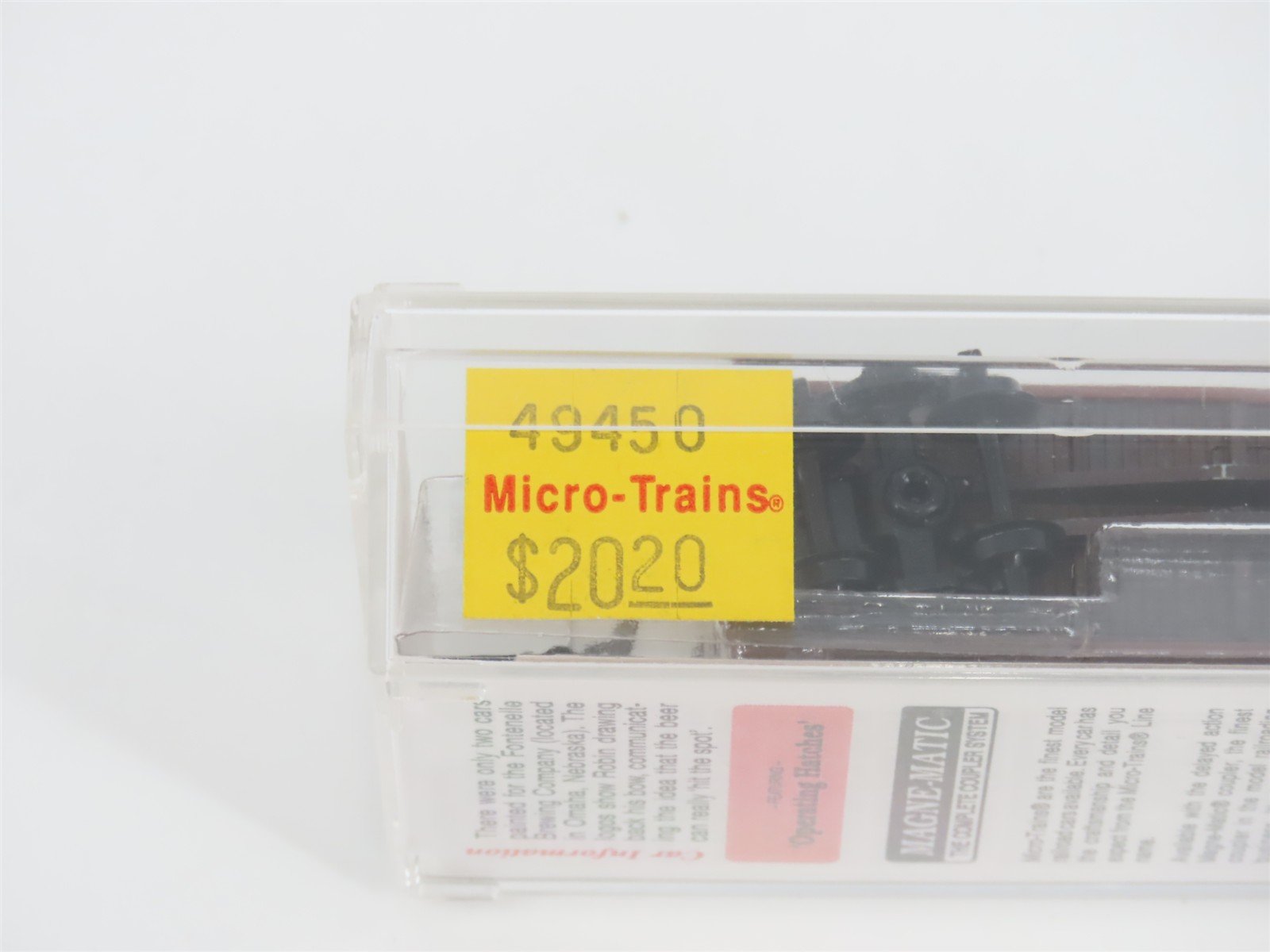 N Scale Micro-Trains MTL 49450 FBX Robin Hood Beer 40' Wood Reefer #5300