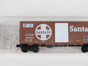 N Scale Micro-Trains MTL 73010 ATSF Santa Fe 40' Single Door Box Car #22640