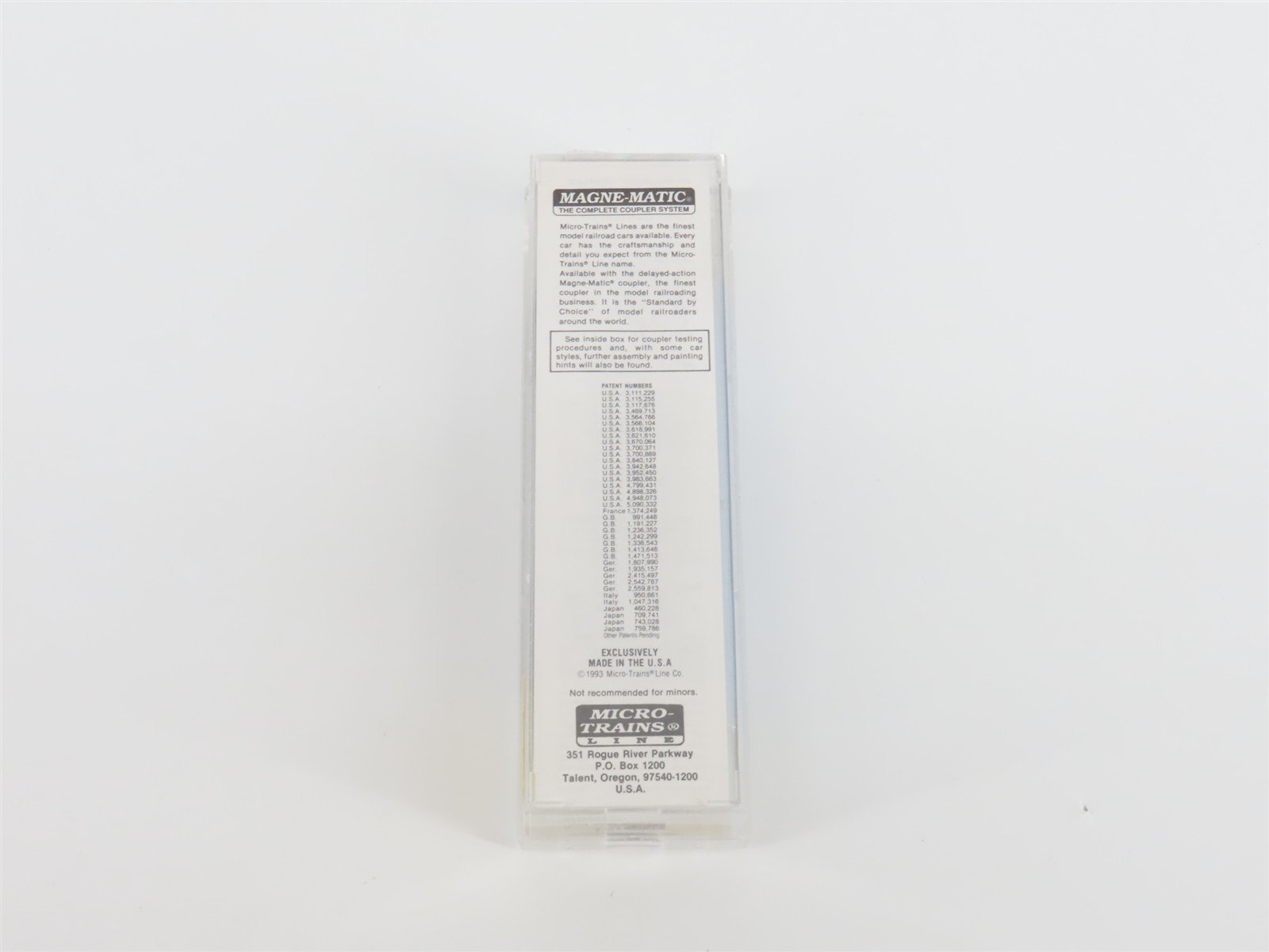 N Scale Micro-Trains MTL 28140 SP Shasta Water 40' Single Door Box Car #27172