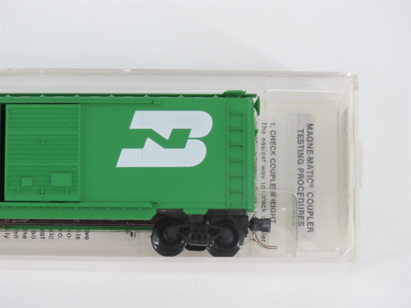 N Scale Micro-Trains MTL 23080 BN Burlington Northern 40' Box Car #198765