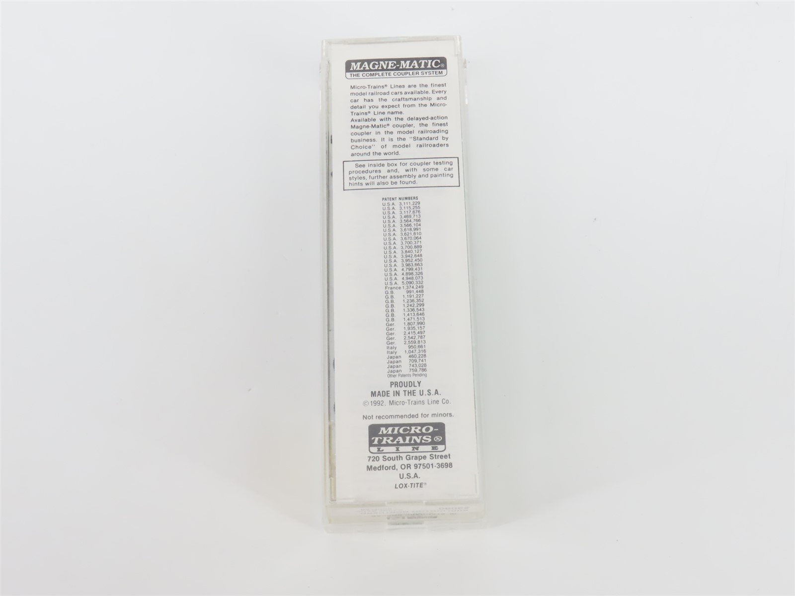 N Scale Micro-Trains MTL 23080 BN Burlington Northern 40' Box Car #198765