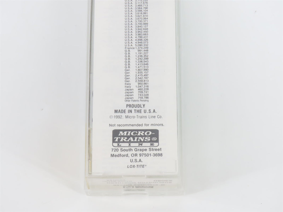 N Scale Micro-Trains MTL 23080 BN Burlington Northern 40&#39; Box Car #198765