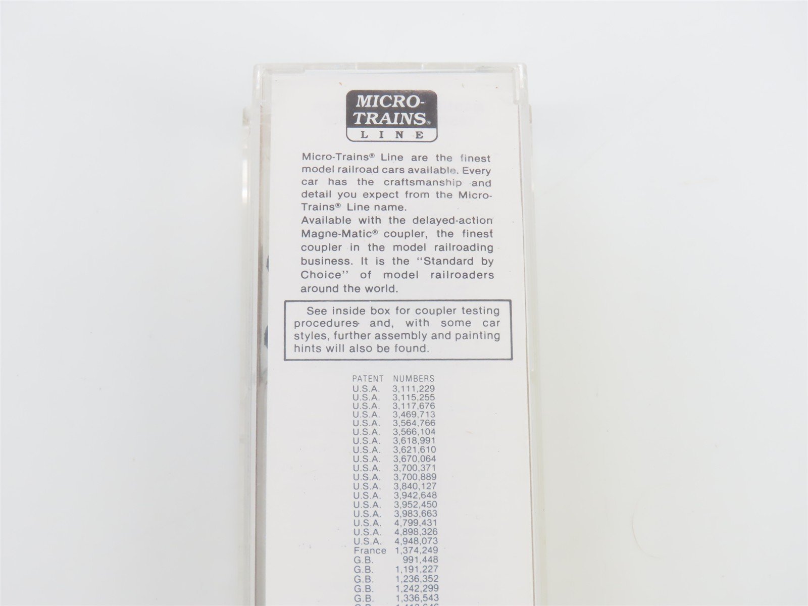 N Scale Micro-Trains MTL 42030 MWR Ball Glass Jars 40' Single Door Box Car #1020