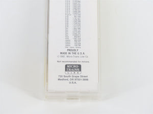 N Scale Micro-Trains MTL 42030 MWR Ball Glass Jars 40' Single Door Box Car #1020