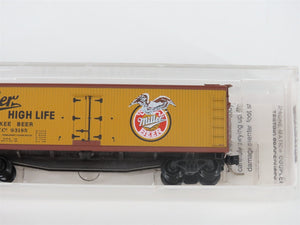 N Scale Micro-Trains MTL 49410 URTC Miller High Life 40' Wood Reefer #93185