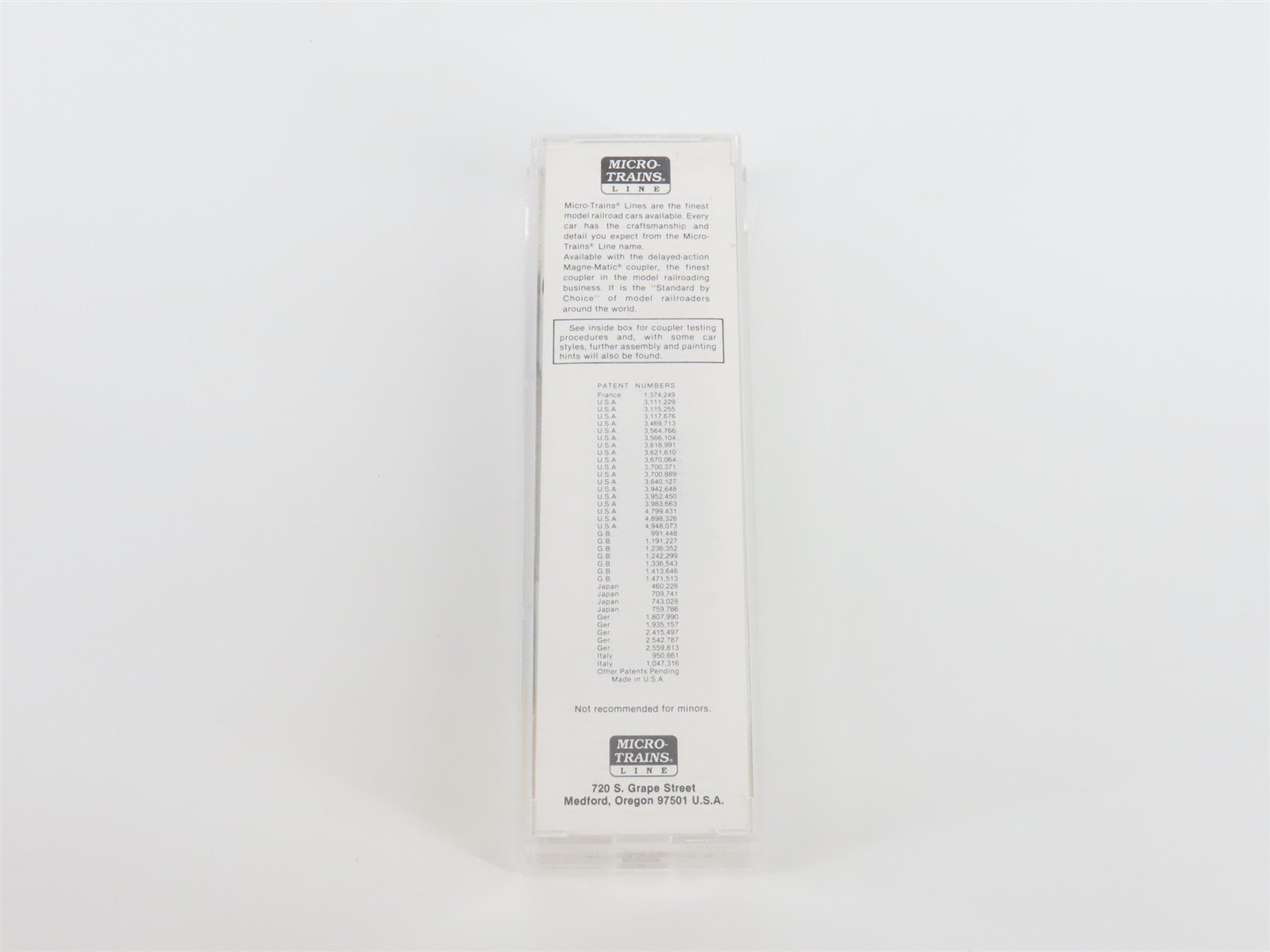 N Scale Micro-Trains 20086 MTL Single Door 40' Box Car #1991